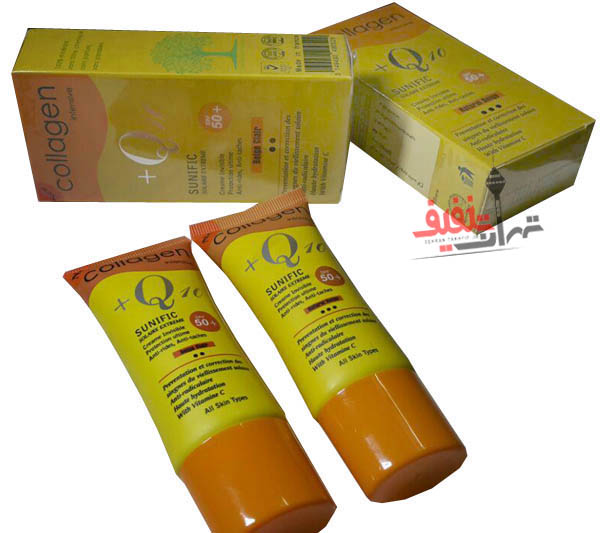cream sunblock collagen Q10