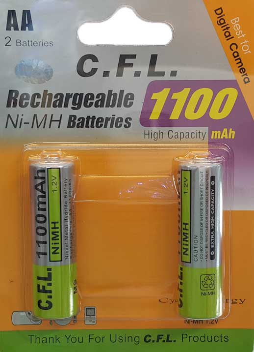 خرید باتری قلمی قابل شارژ