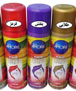 خرید اسپری رنگ مو اصل در رنگ های مختلف
